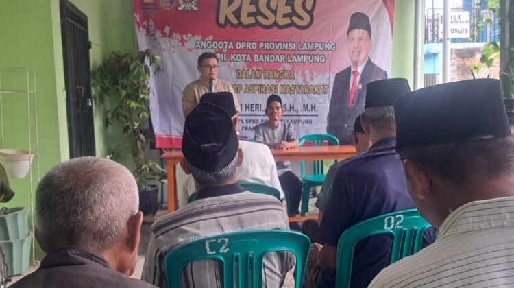 Reses Fauzi Heri, Warga Korpri Jaya Keluhkan Curanmor