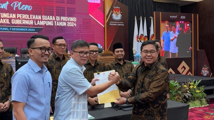 Pasangan Mirza-Jihan Menang Telak di Pilgub Lampung 2024