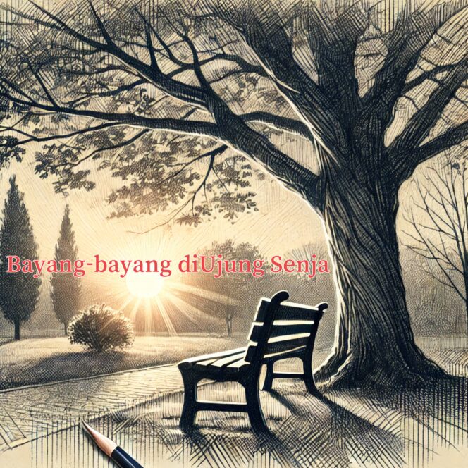 
					Bayang-Bayang di Ujung Senja Yang Berbisik