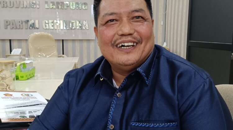 Fahrorrozi, Ketua Fraksi Gerindra DPRD Provinsi Lampung