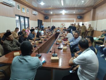 Niaga Singkong DPRD Provinsi Lampung mengumpulkan data dari DPRD Kabupaten Lampung Utara dan perwakilan petani singkong, Selasa (14/01/2025) 