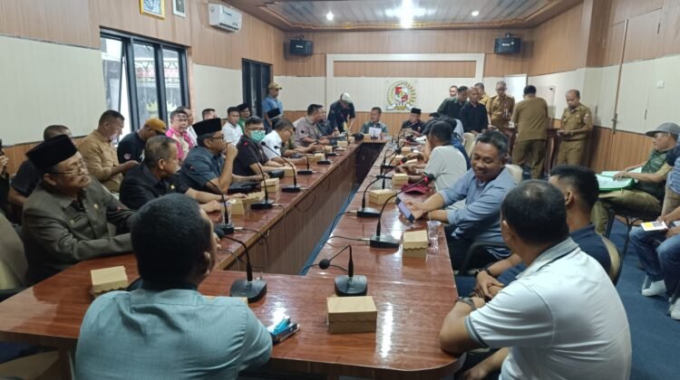 Niaga Singkong DPRD Provinsi Lampung mengumpulkan data dari DPRD Kabupaten Lampung Utara dan perwakilan petani singkong, Selasa (14/01/2025) 