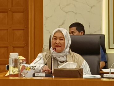 Dwita Ria Gunadi Anggota Komisi IV DPR RI saat menerima anggota Pansus Tata Niaga Singkong DPRD Provinsi Lampung, Rabu (05/02/2025) 