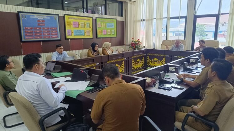 Bapemperda DPRD Provinsi Lampung menerima empat usulan Raperda dari Pemprov Lampung, Senin (10/04/2025) 