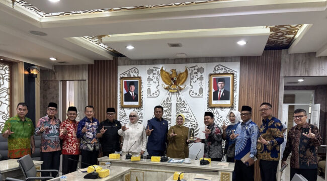 Kunjungan Kerja Komisi II DPRD Provinsi Lampung ke DPRD Provinsi Jawa Barat dalam rangka meningkatkan daya saing sektor pariwisata, Selasa (24/06/2025) 