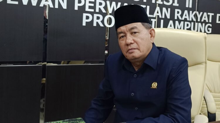 Amrullah, Anggota Komisi II DPRD Provinsi Lampung asal Fraksi PKS soroti anggaran OPD Mitra Komisi II. 