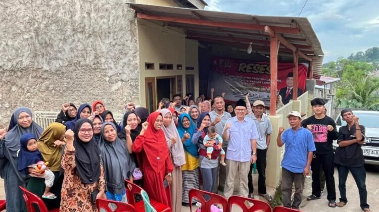 Reses Anggota DPRD Provinsi Lampung Fauzi Heri, warga keluhkan kunjungan industri siswa SMK di Bandar Lampung